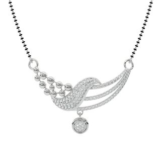 Siara Round Diamond Mangalsutra